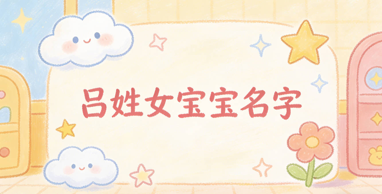 有诗意的吕姓女宝宝名字