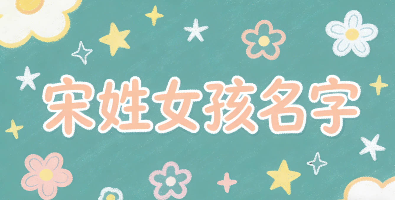 宋姓简单顺口的女孩名字