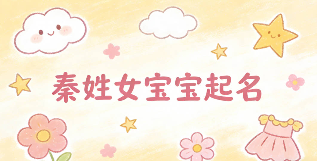 秦姓女宝宝起名好听且顺口