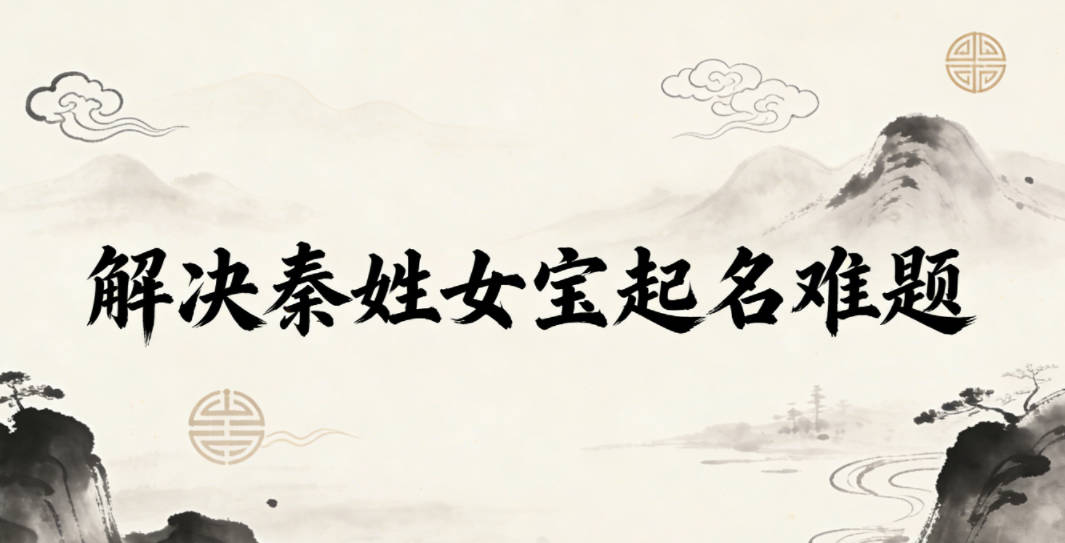 解决秦姓女宝起名难题:独创秦姓音格适配法