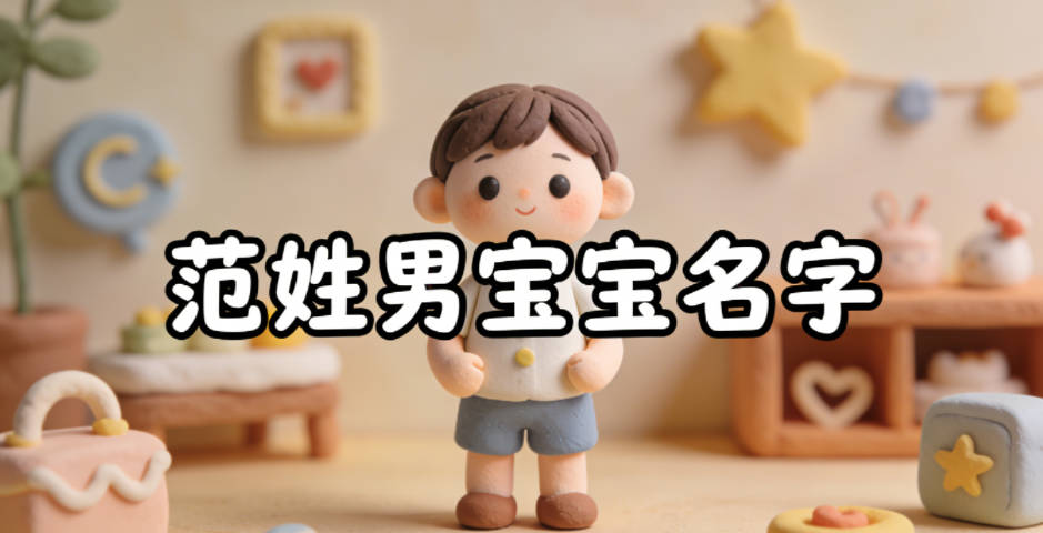 好听的范姓男宝宝名字大全