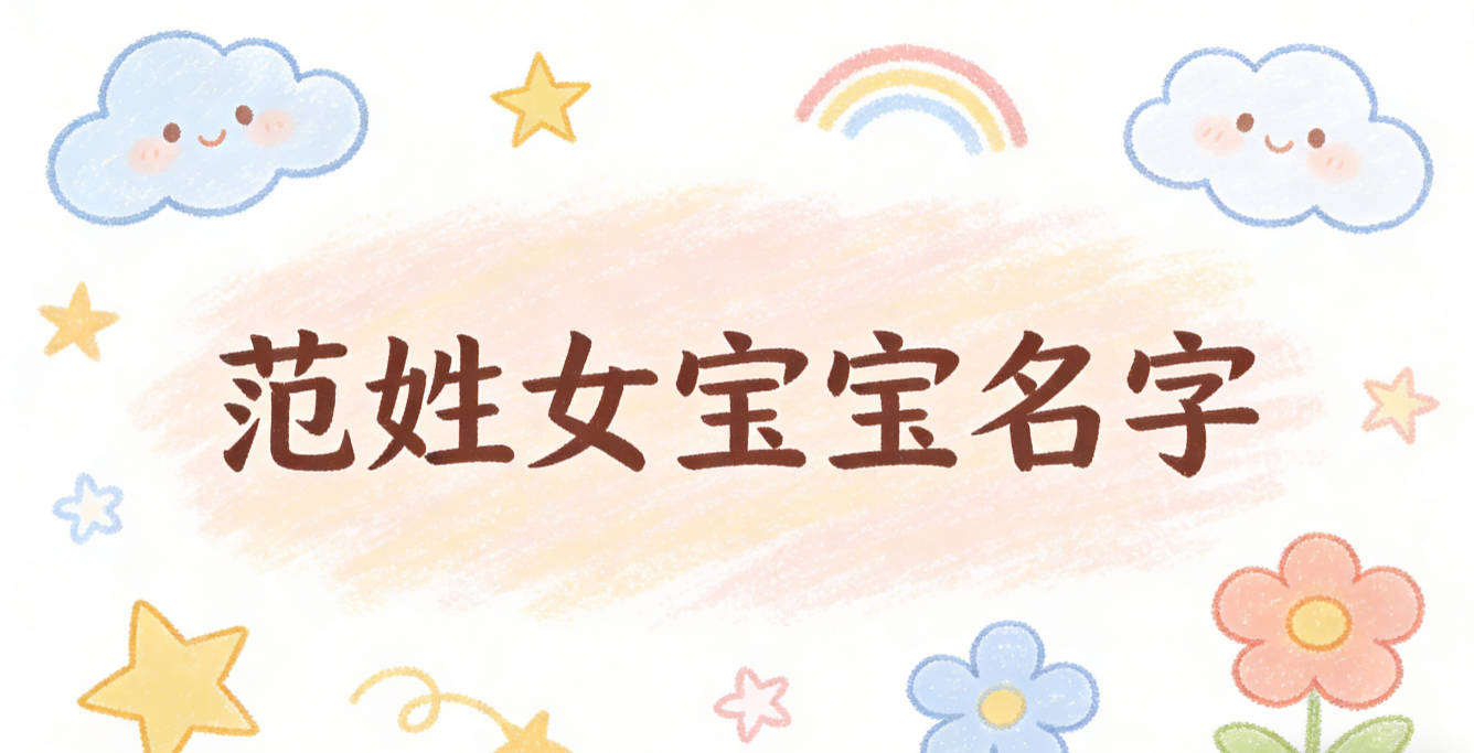 有文化底蕴的范姓女宝宝名字