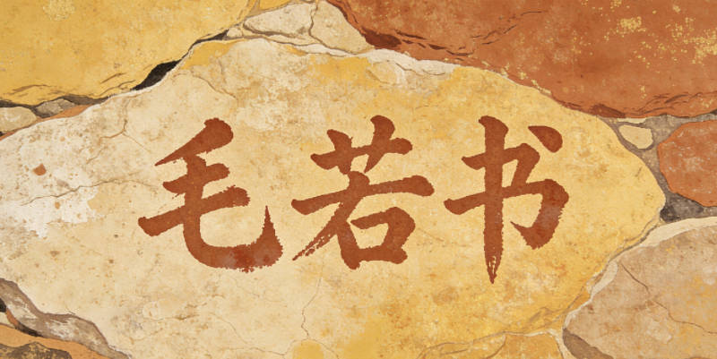 毛若书,若自带柔和文雅感,书是文学知识的载体