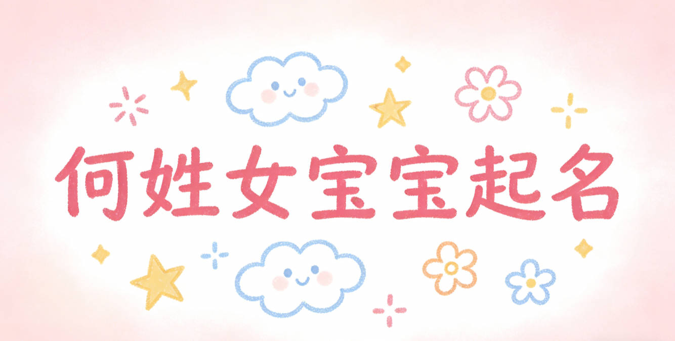 何姓女宝宝起名大气有诗意