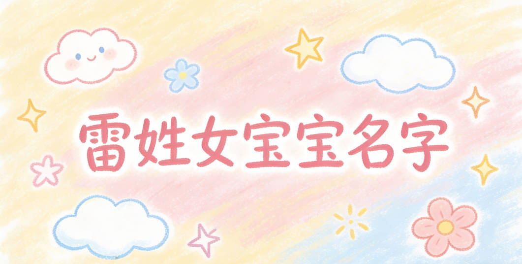洋气好听的雷姓女宝宝名字