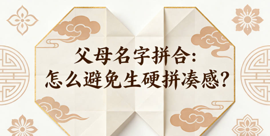 父母名字拼合：怎么避免生硬拼凑感？