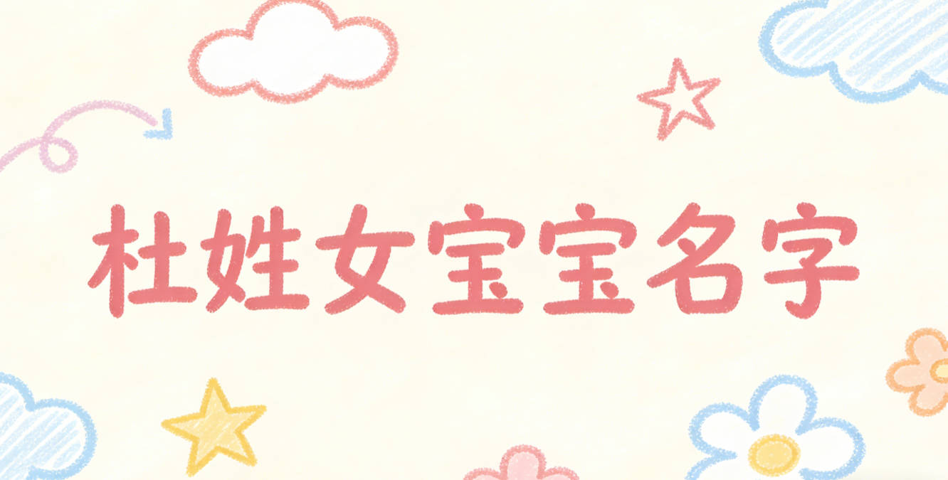 有文化底蕴的杜姓女宝宝名字