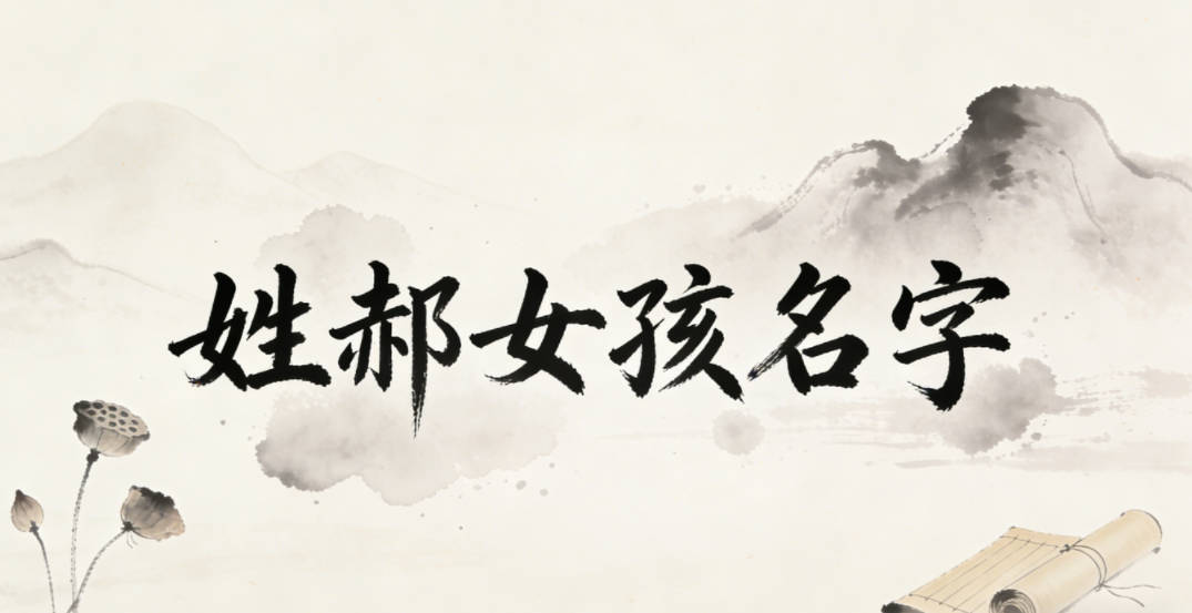 姓郝女孩名字独特