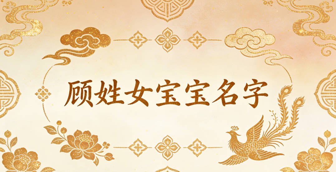 独特新颖的顾姓女宝宝名字推荐