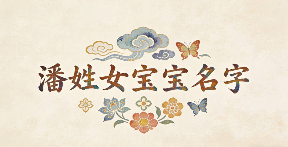 有创意的潘姓女宝宝名字