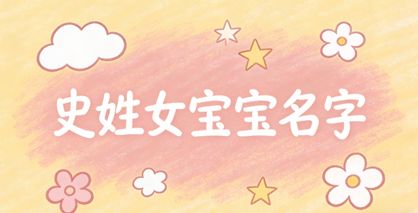 适合史姓女宝宝的名字及含义
