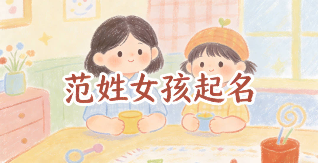 范姓女孩起名大全