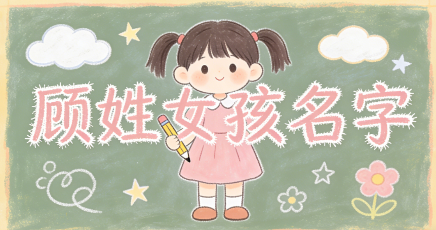 顾姓好听顺口的女孩名字