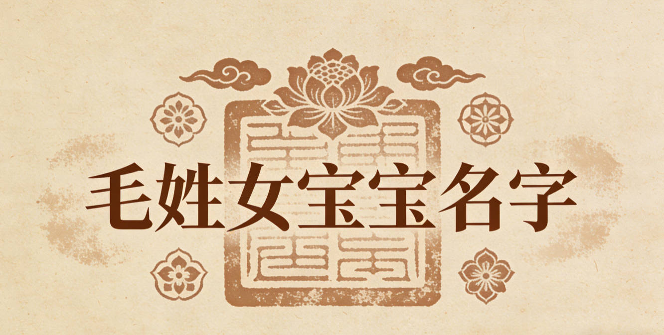 洋气好听的毛姓女宝宝名字