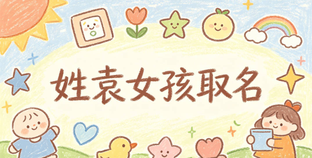 姓袁女孩取名避坑指南