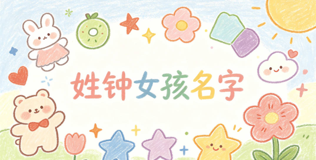 姓钟女孩名字有诗意