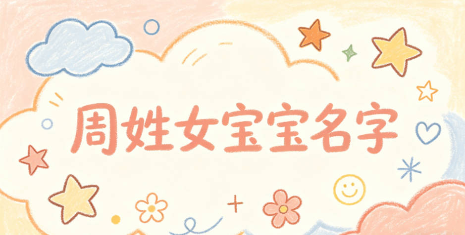 独特新颖的周姓女宝宝名字推荐