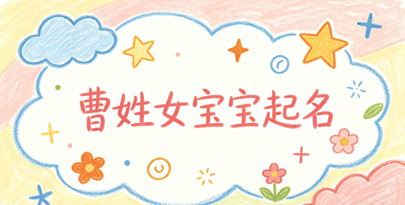 曹姓女宝宝起名独特寓意好