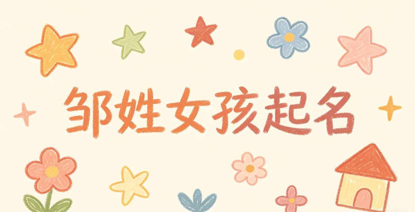邹姓女孩起名大全