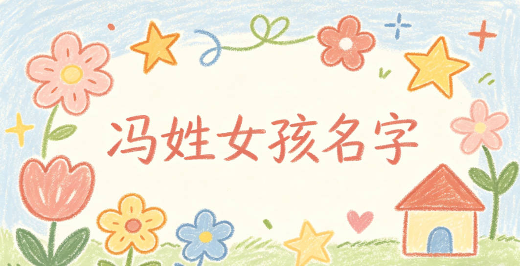 冯姓好听顺口的女孩名字