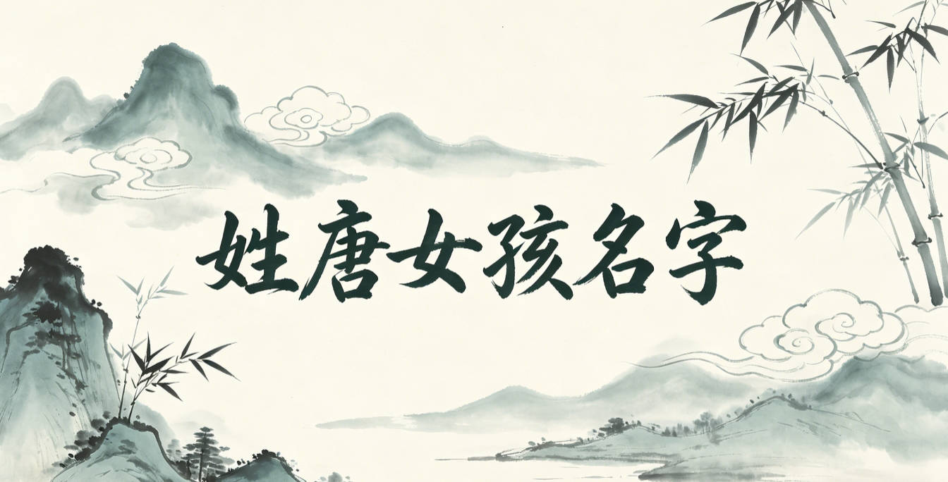 姓唐女孩名字顺口