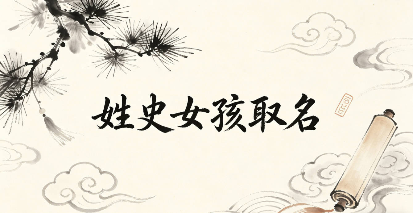 姓史女孩取名技巧