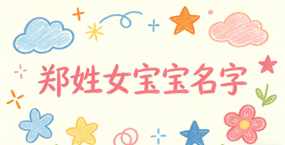 有诗意的郑姓女宝宝名字