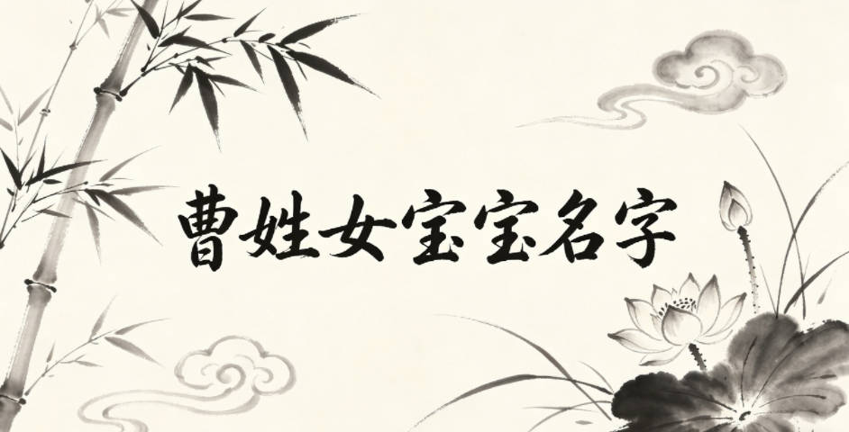 有创意的曹姓女宝宝名字
