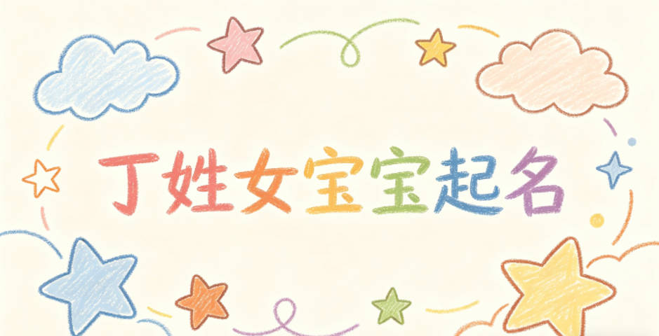 丁姓女宝宝起名经典大气