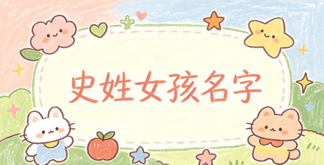 史姓简单顺口的女孩名字
