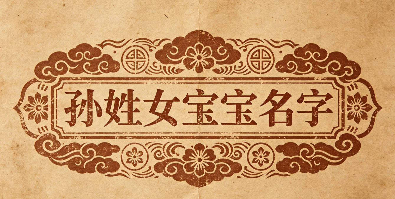 有文化底蕴的孙姓女宝宝名字