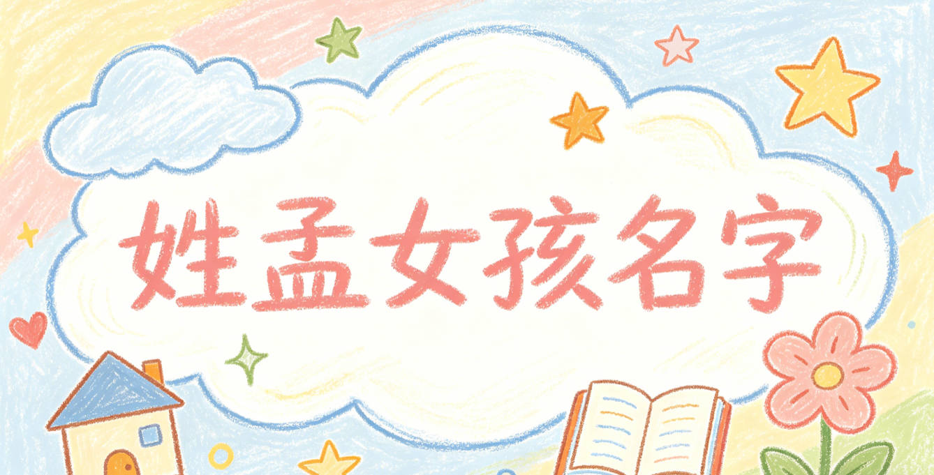 姓孟女孩名字有诗意