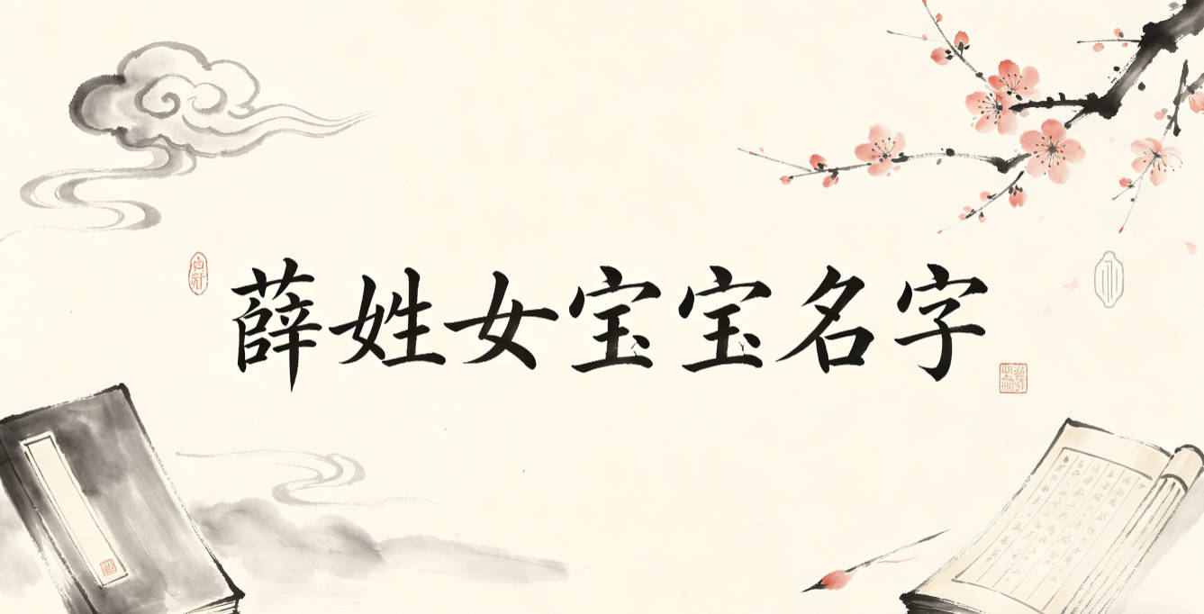 好听的薛姓女宝宝名字大全
