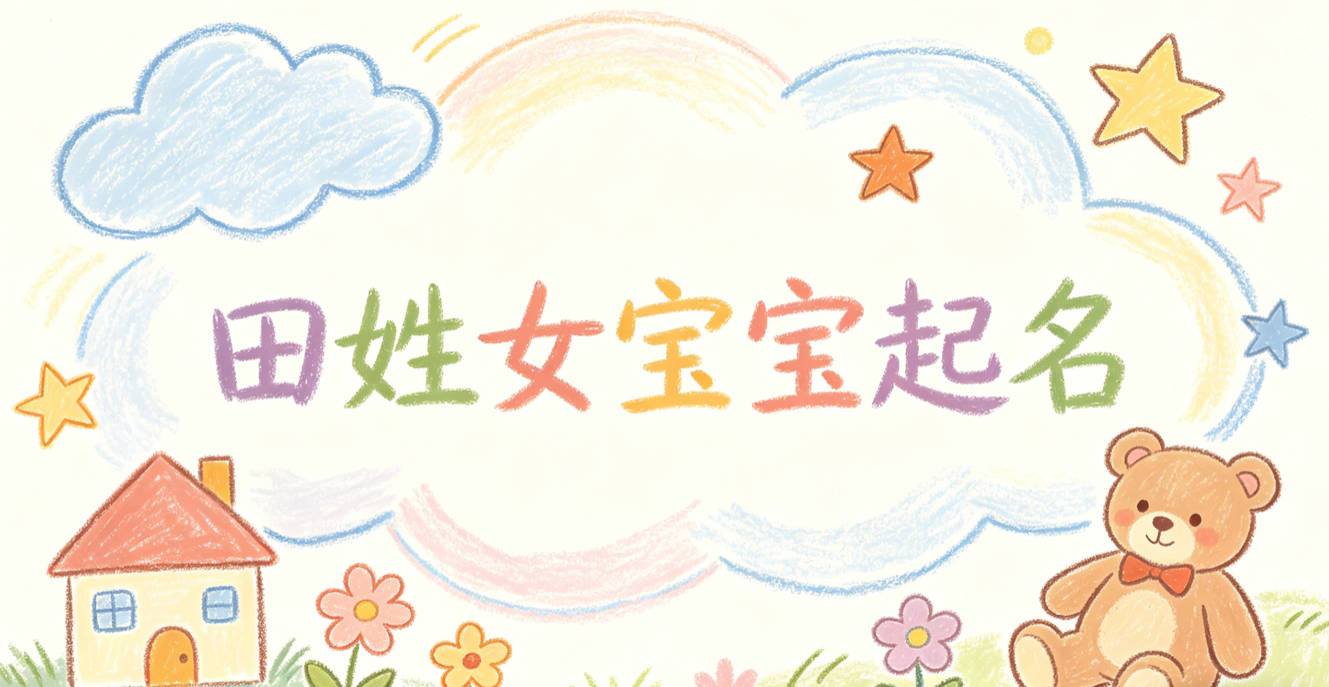 田姓女宝宝起名小众高级