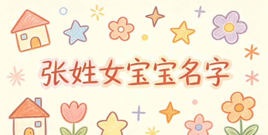 好听的张姓女宝宝名字大全
