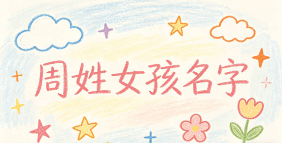 周姓好听顺口的女孩名字