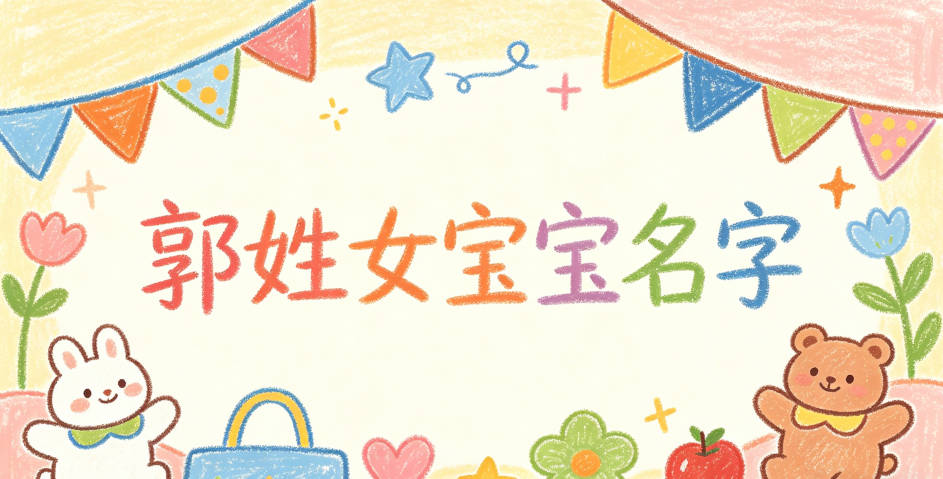 寓意吉祥的郭姓女宝宝名字精选