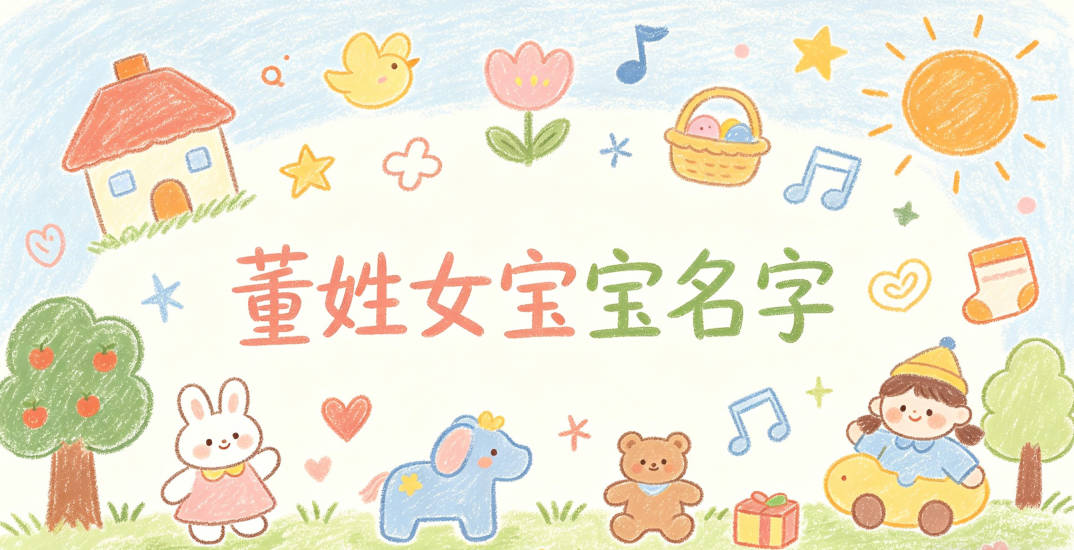 好听又好记的董姓女宝宝名字