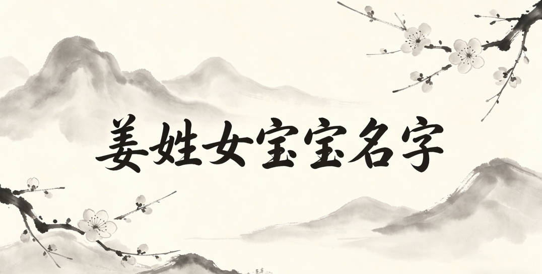 好听顺口的姜姓女宝宝名字推荐
