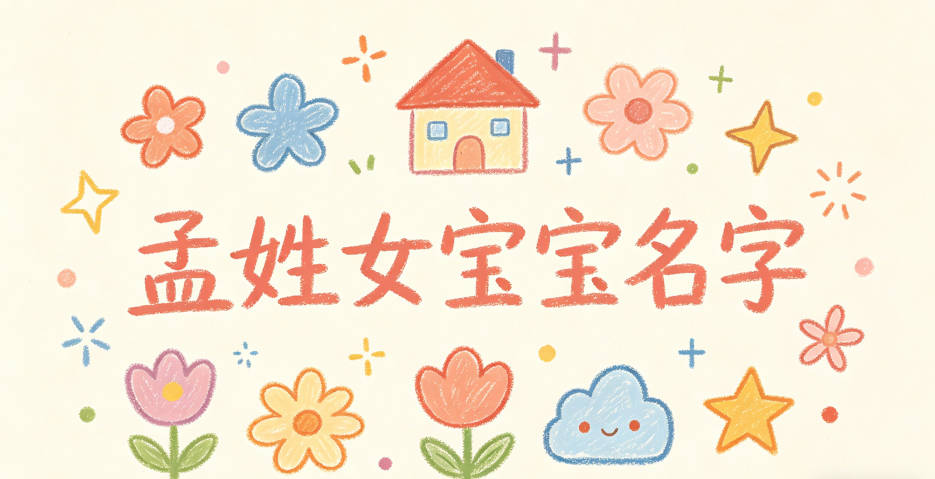 有创意的孟姓女宝宝名字