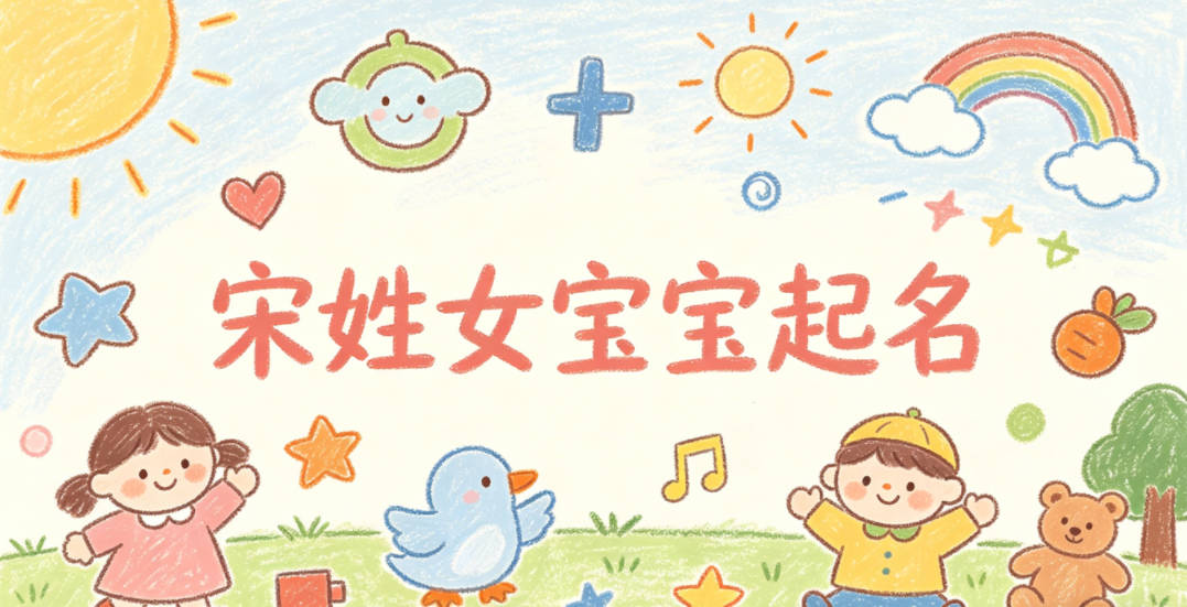 宋姓女宝宝起名大气有诗意