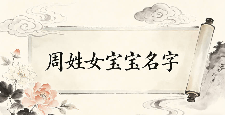 好听的周姓女宝宝名字大全
