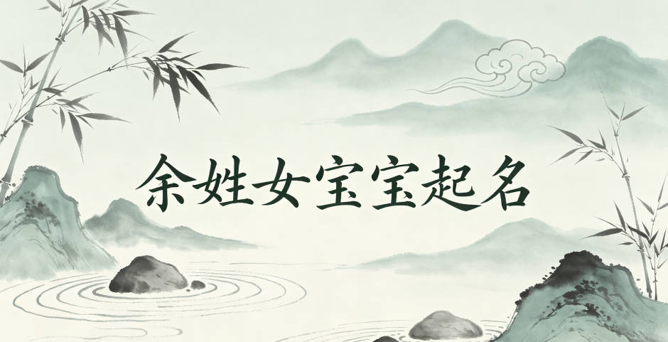 余姓女宝宝起名经典大气