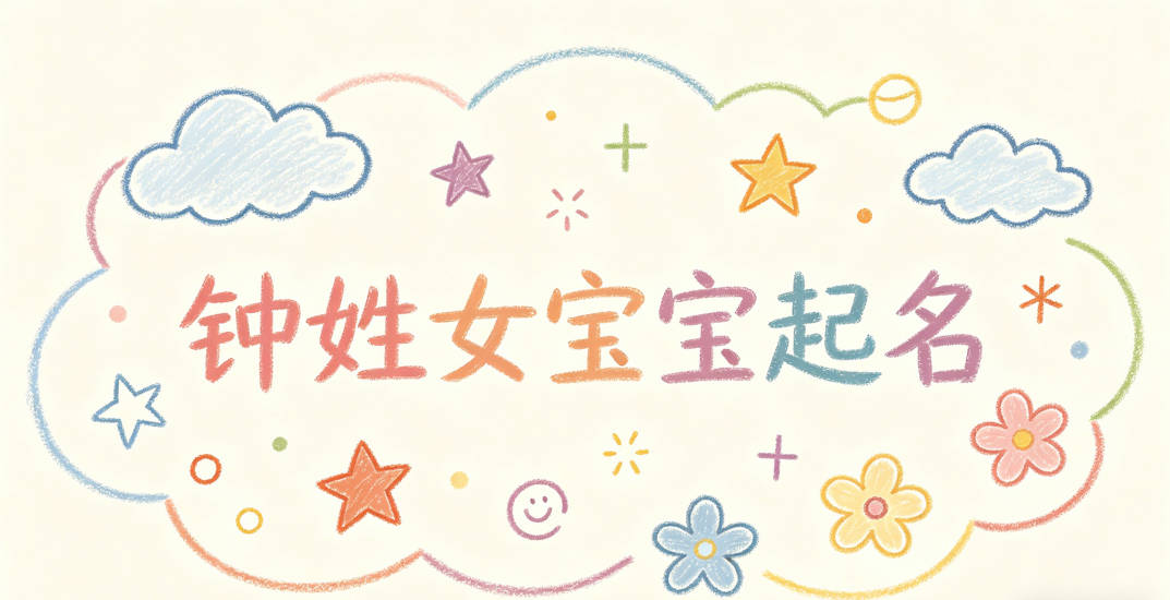 钟姓女宝宝起名经典大气