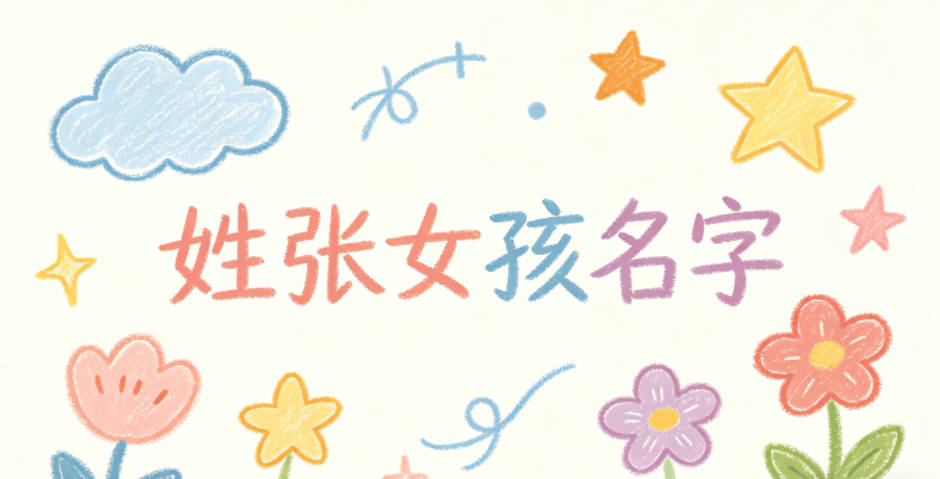 姓张女孩名字大全
