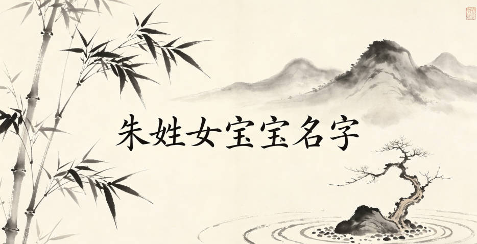 寓意吉祥的朱姓女宝宝名字精选