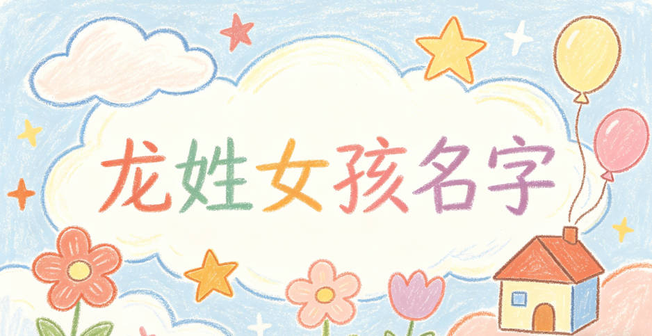 龙姓好听顺口的女孩名字
