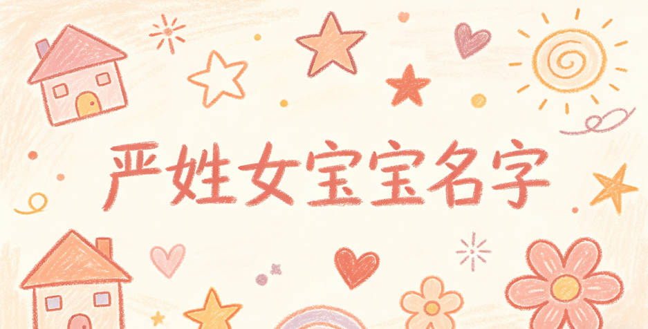 好听顺口的严姓女宝宝名字推荐