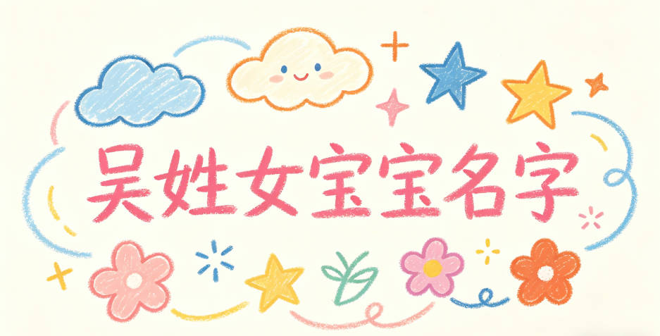 适合吴姓女宝宝的名字及含义