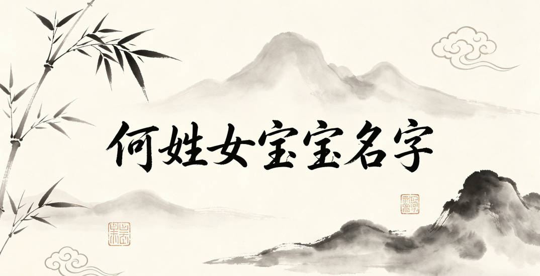 寓意吉祥的何姓女宝宝名字精选